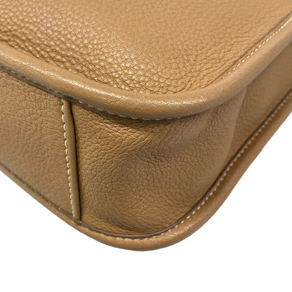 Miu Miu Shoulder Bag Brown Removable Strap Leather — view 6