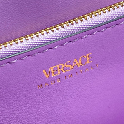Versace Handbag la Medusa Blue Leather — view 9