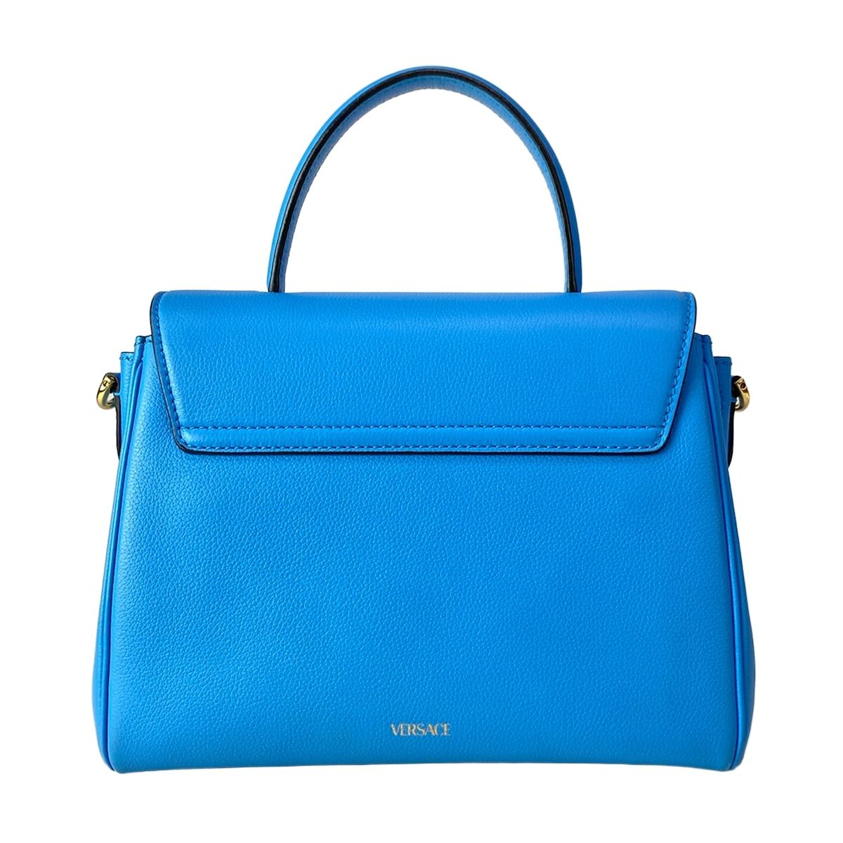 Versace Handbag la Medusa Blue Leather — view 3