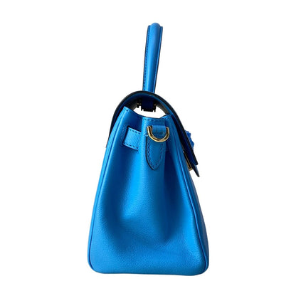 Versace Handbag la Medusa Blue Leather — view 2