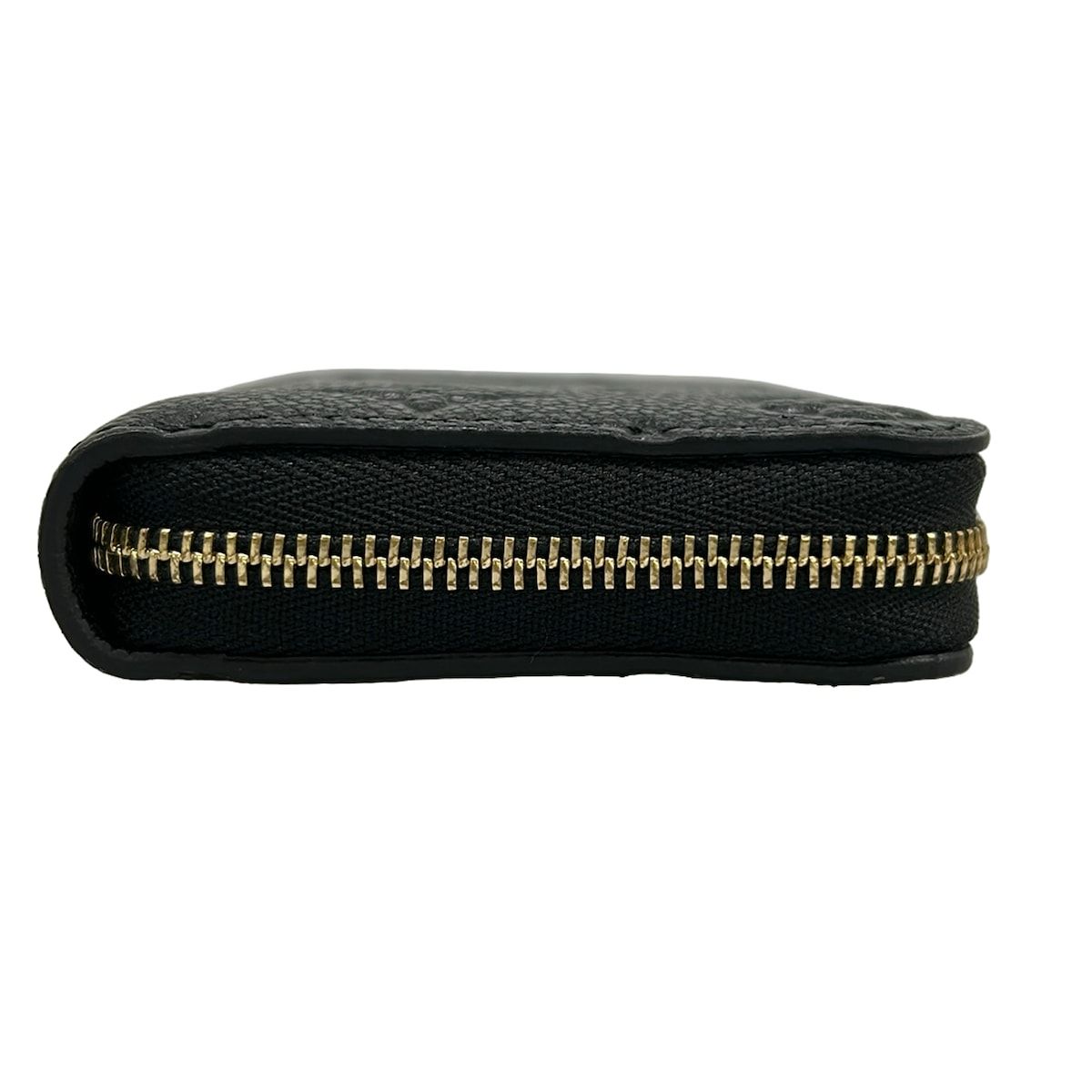 Louis Vuitton Coin Case Monogram Empreinte Zippy Purse Noir Leather — view 7