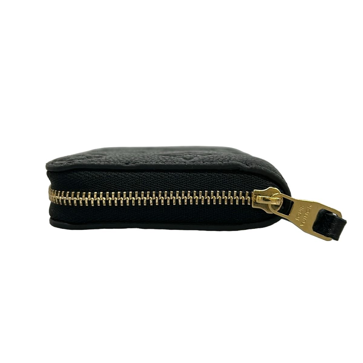 Louis Vuitton Coin Case Monogram Empreinte Zippy Purse Noir Leather — view 8