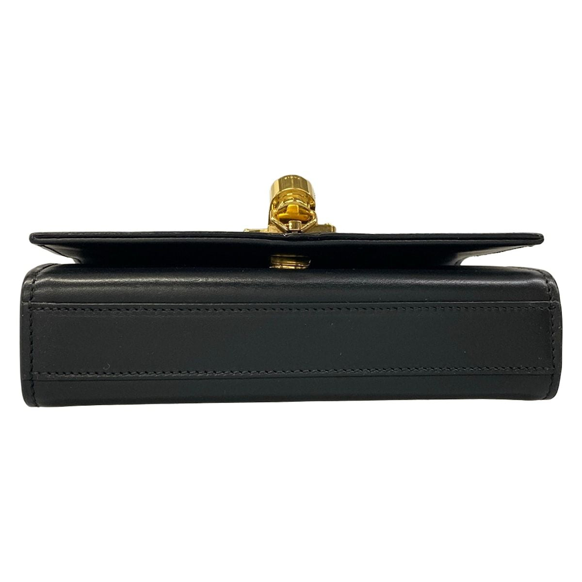Saint Laurent Paris Shoulder Bag Kate Small Black Chain Leather — view 5