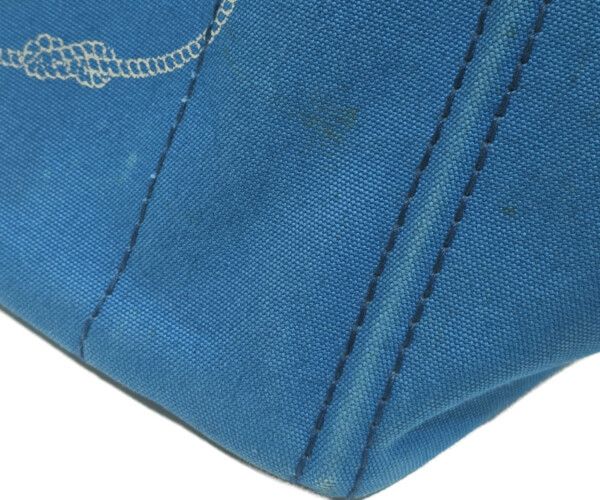 Prada Canapa Tote Blue — view 6