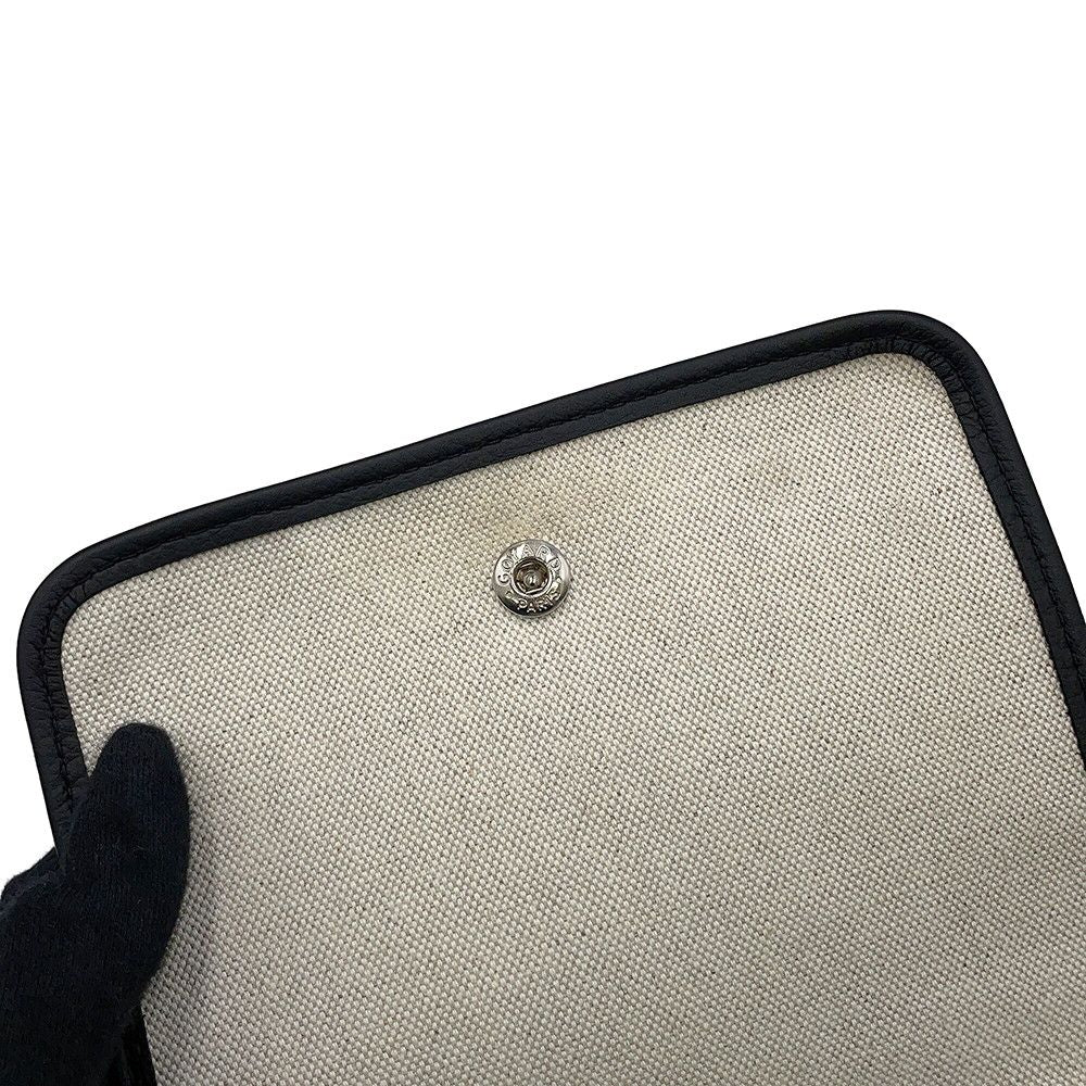 Goyard Shoulder Bag Plumet Pouch Wallet Leather Black — view 6