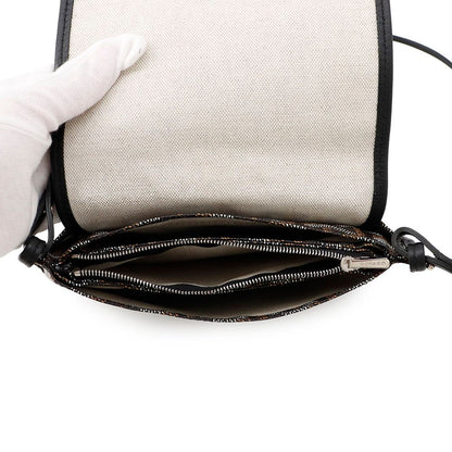 Goyard Shoulder Bag Plumet Pouch Wallet Leather Black — view 5
