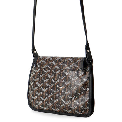 Goyard Shoulder Bag Plumet Pouch Wallet Leather Black — view 2