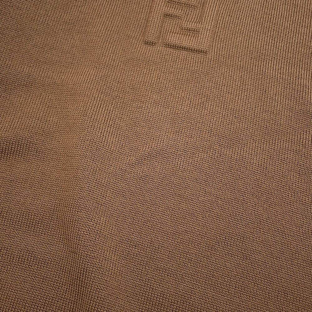 Fendi Sweater FF Motif Wool 48 Top Knit — view 4