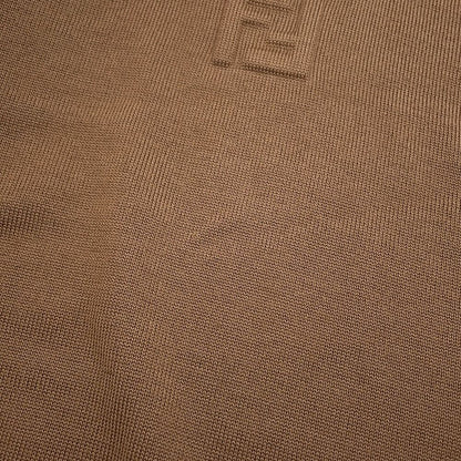 Fendi Sweater FF Motif Wool 48 Top Knit — view 4