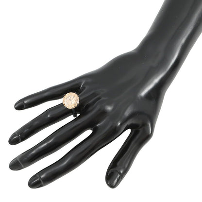 Bottega Veneta Ring Colored Stone Round Cut Intrecciato — view 4