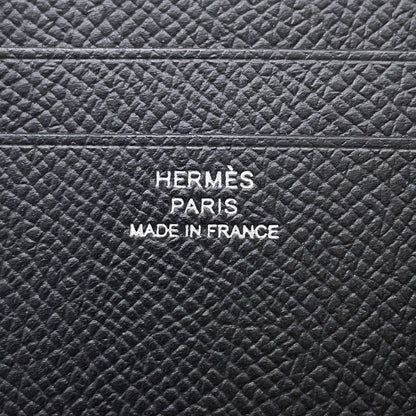 Hermes Card Case Mc2 Euclid Black Epsom Business Holder — view 6