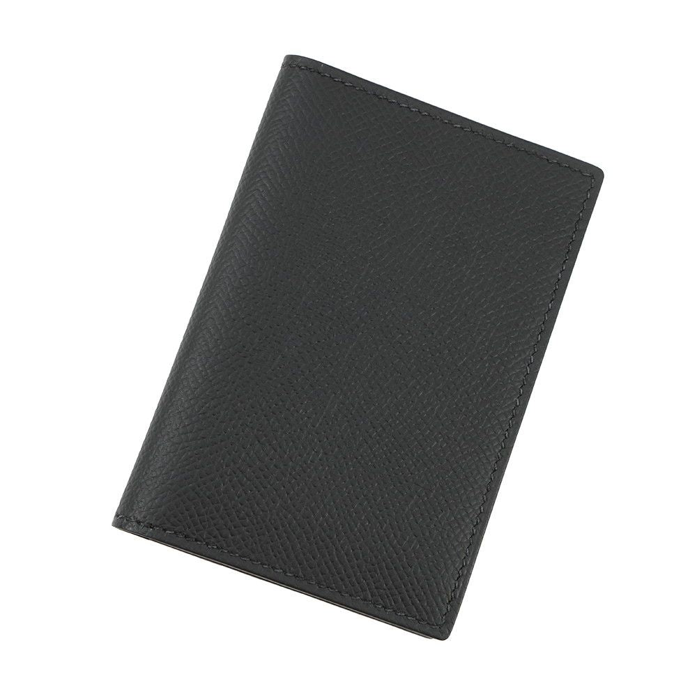 Hermes Card Case Mc2 Euclid Black Epsom Business Holder