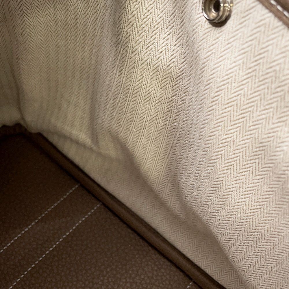 Hermes Tote Garden Party TPM Etoupe Silver Negonda — view 8