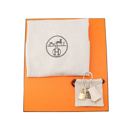 Hermes Birkin 25 Cles Gold Togo Handbag — view 9