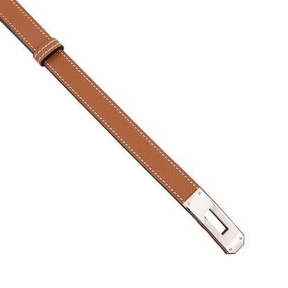 Hermes Kelly Belt Gold Silver Epsom — view 5