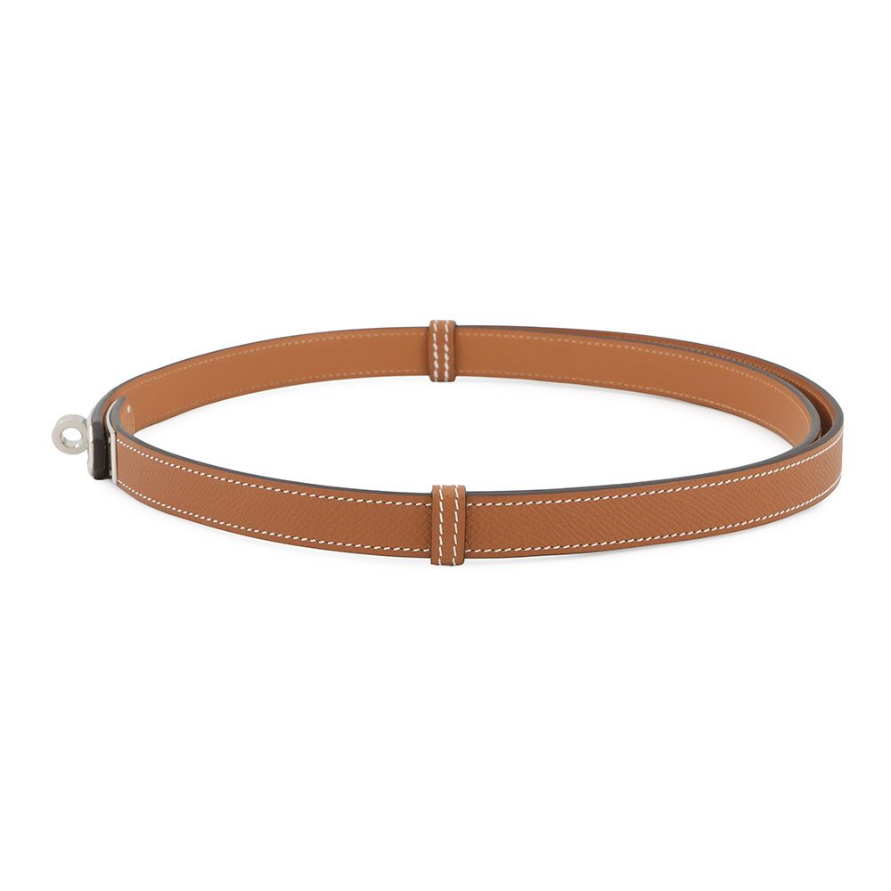 Hermes Kelly Belt Gold Silver Epsom — view 2