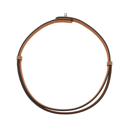 Hermes Kelly Belt Gold Silver Epsom — view 3
