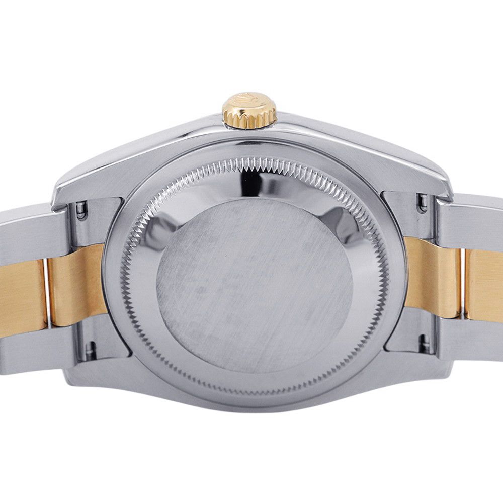 Rolex Datejust D Number Watch Blue Concentric Dial — view 3