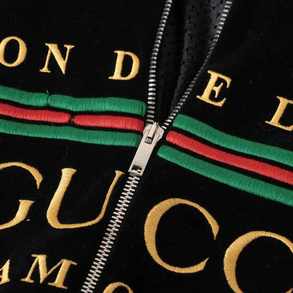 Gucci Chenille Velour Jacket XL Haori Jersey — view 3