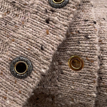 Chanel Knit Dress Cashmere 36 Short Sleeve — view 8