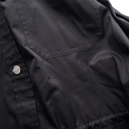 Hermes Dress Shirt Clou de Selle Series Button Cotton 36 Black — view 4