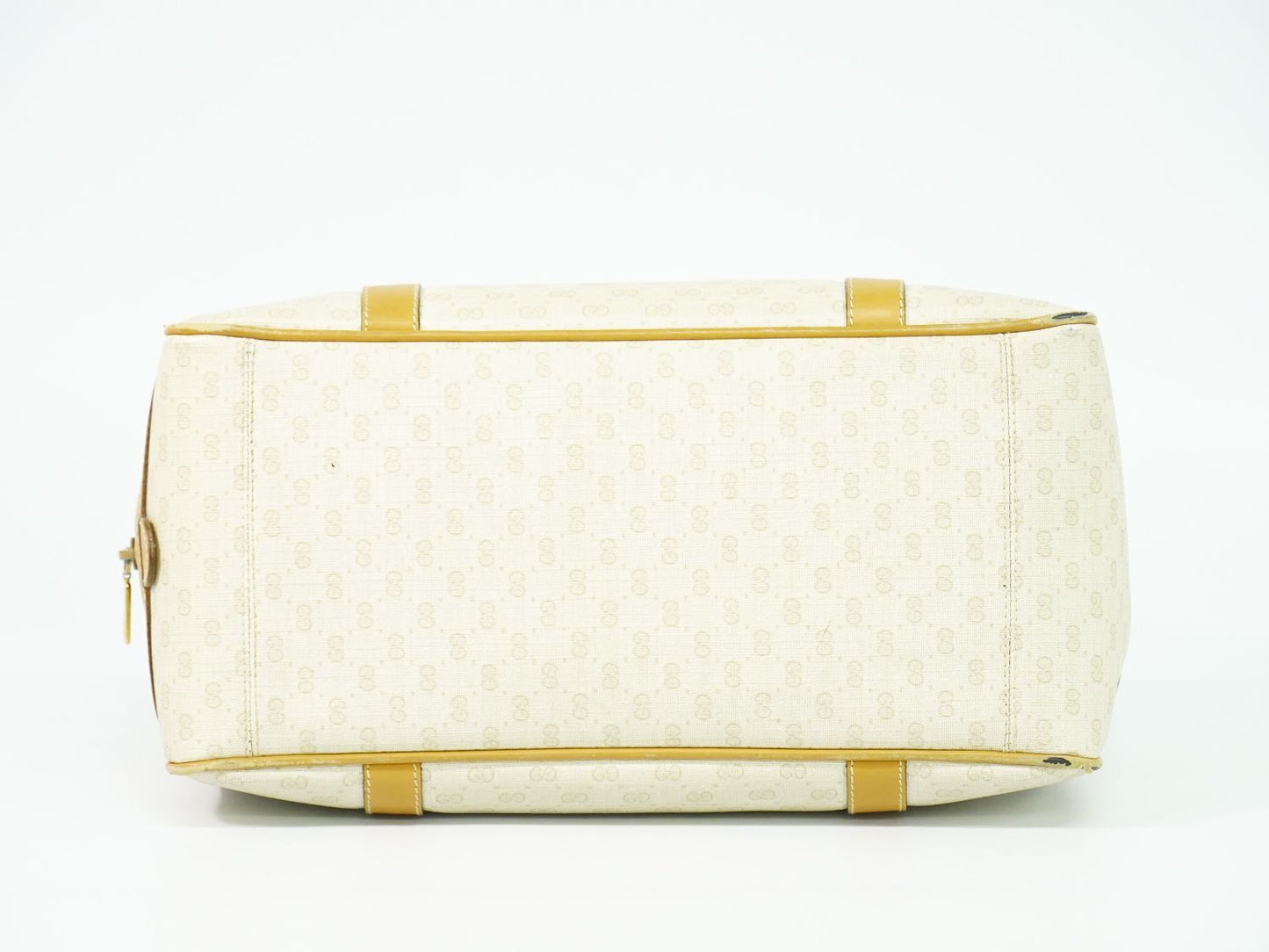Gucci Micro GG Mini Boston Bag Beige — view 3