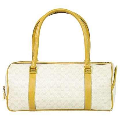 Gucci Micro GG Mini Boston Bag Beige