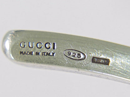 Gucci 925 Neck Calf Necklace Silver — view 8