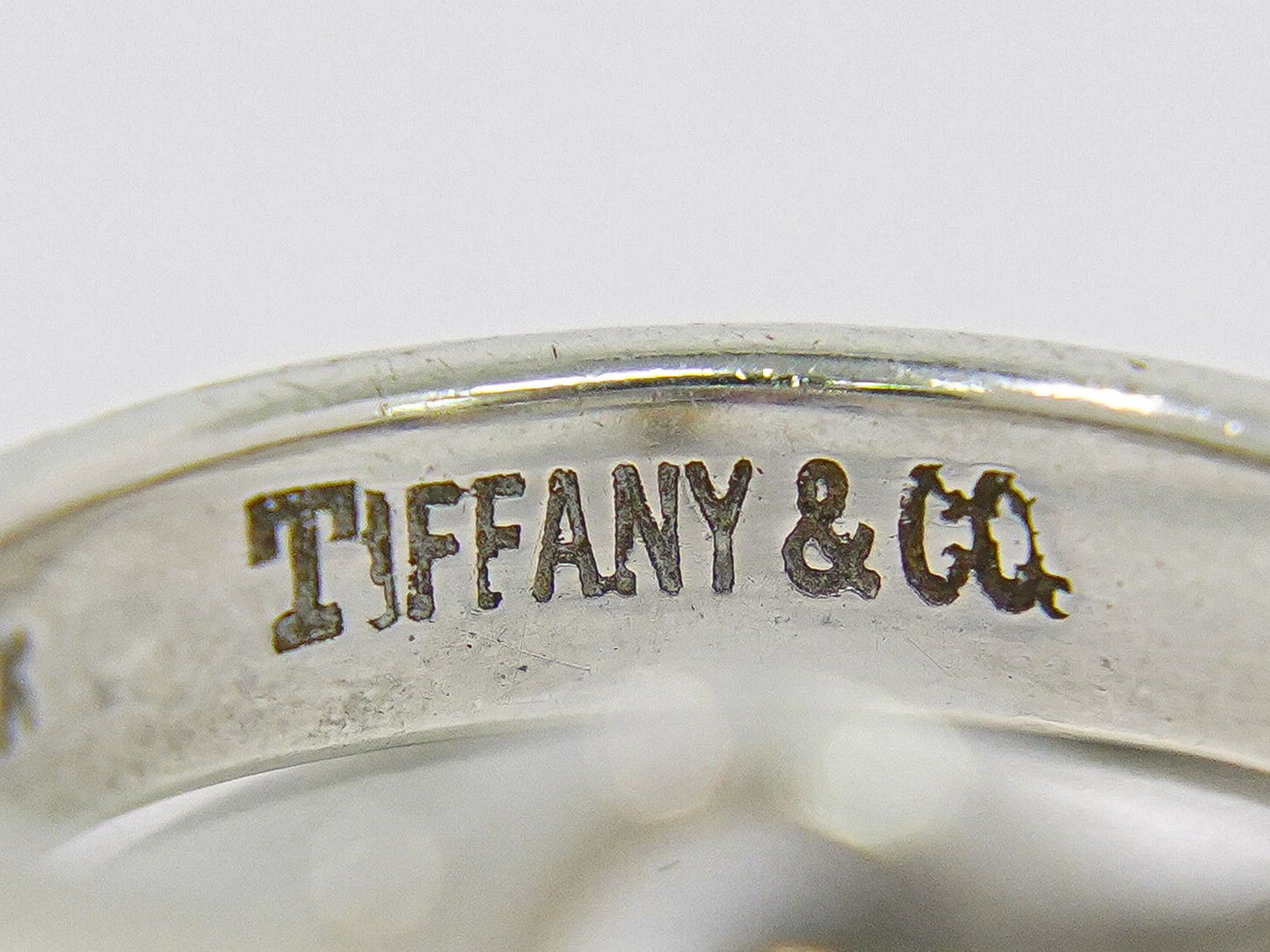 Tiffany & Co Hook Eye Sterling 18k YG Combination Ring Silver Yellow Gold — view 9