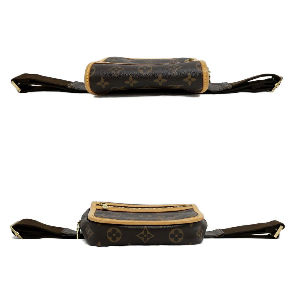 Louis Vuitton Bum Bag Bosphore Monogram Leather Brown — view 3
