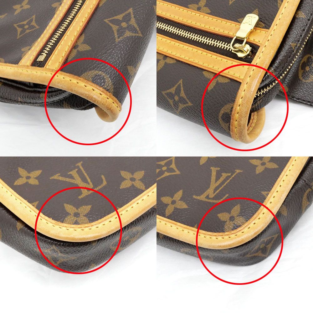 Louis Vuitton Bum Bag Bosphore Monogram Leather Brown — view 6