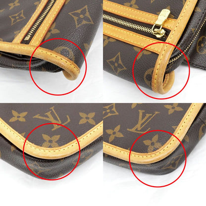 Louis Vuitton Bum Bag Bosphore Monogram Leather Brown — view 6