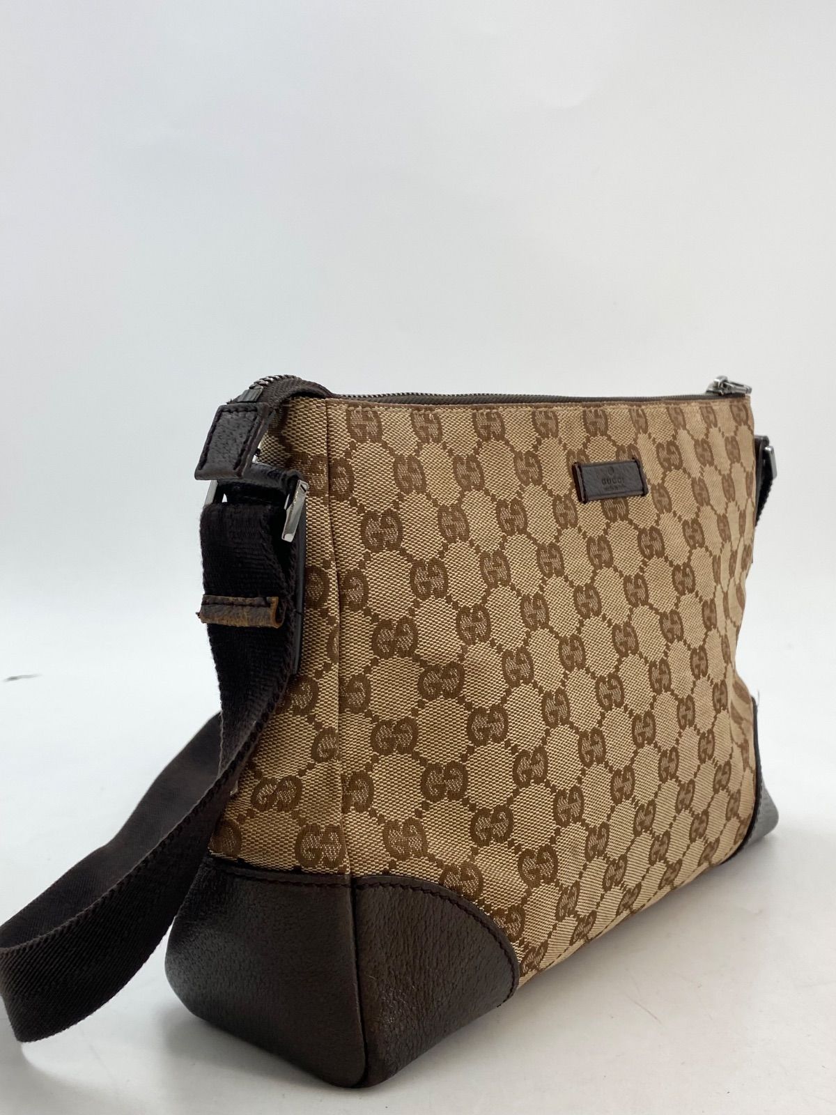 Gucci Shoulder Bag Crossbody GG Canvas Travel Business — view 3