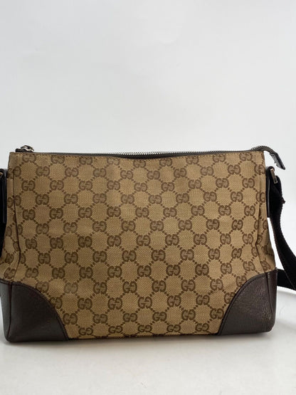 Gucci Shoulder Bag Crossbody GG Canvas Travel Business — view 2