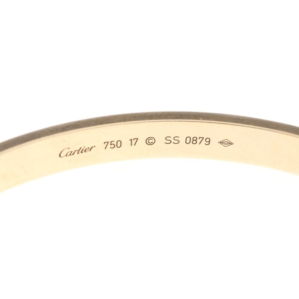Cartier Love Bracelet Bangle 17 Pink Gold — view 5
