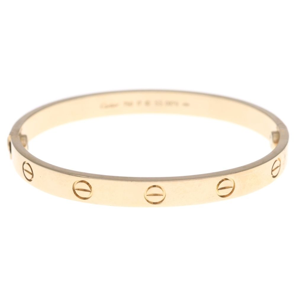 Cartier Love Bracelet Bangle 17 Pink Gold