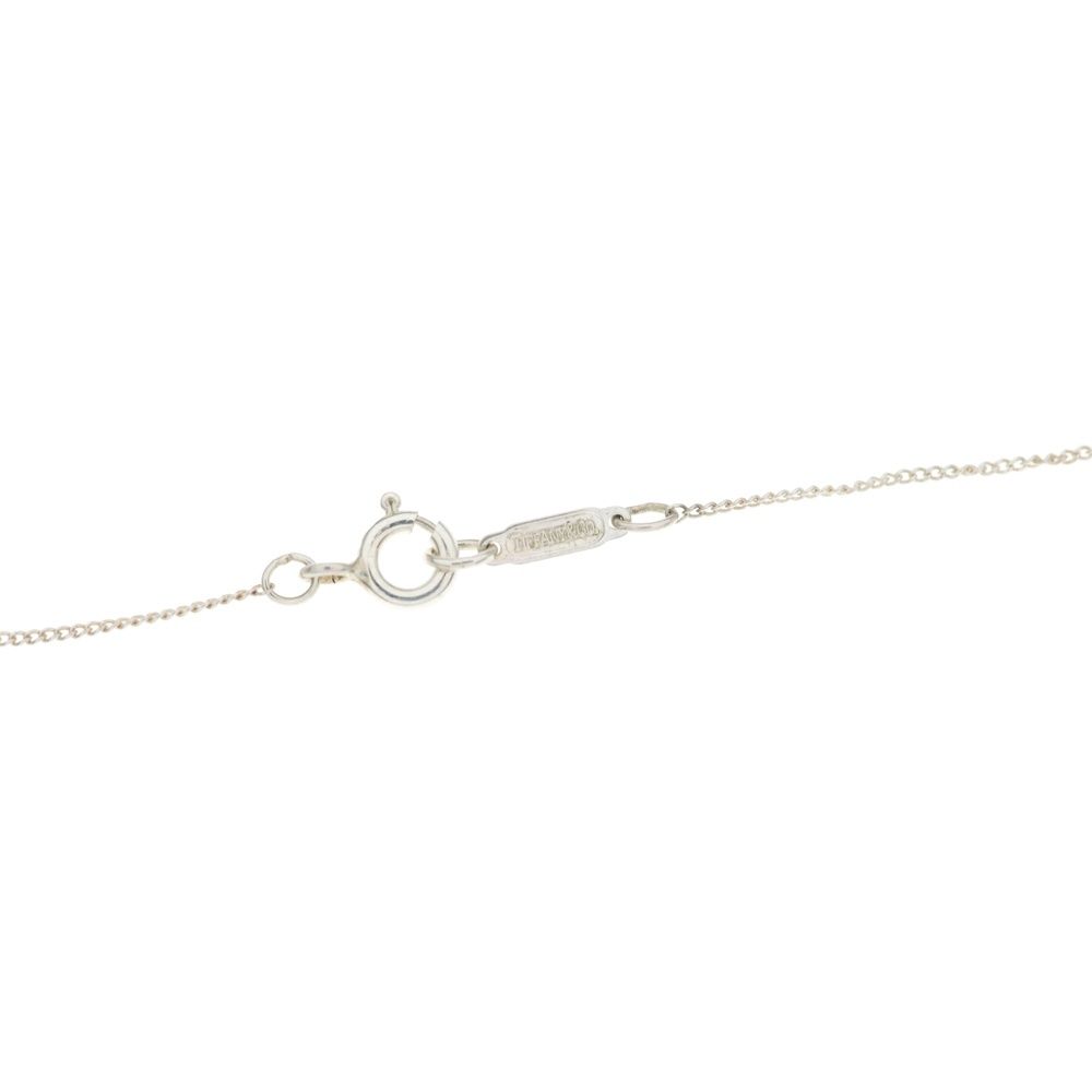 Tiffany & Co Ribbon Necklace Silver — view 4