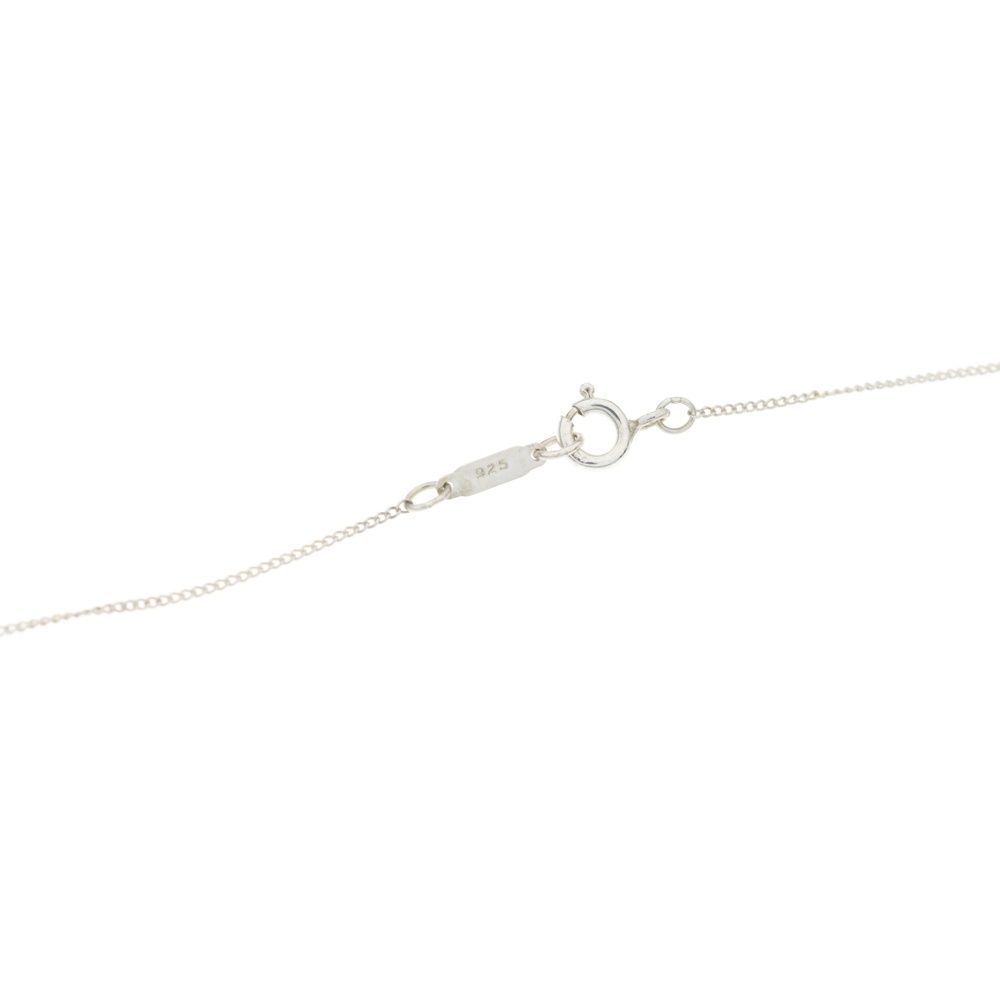 Tiffany & Co Ribbon Necklace Silver — view 5