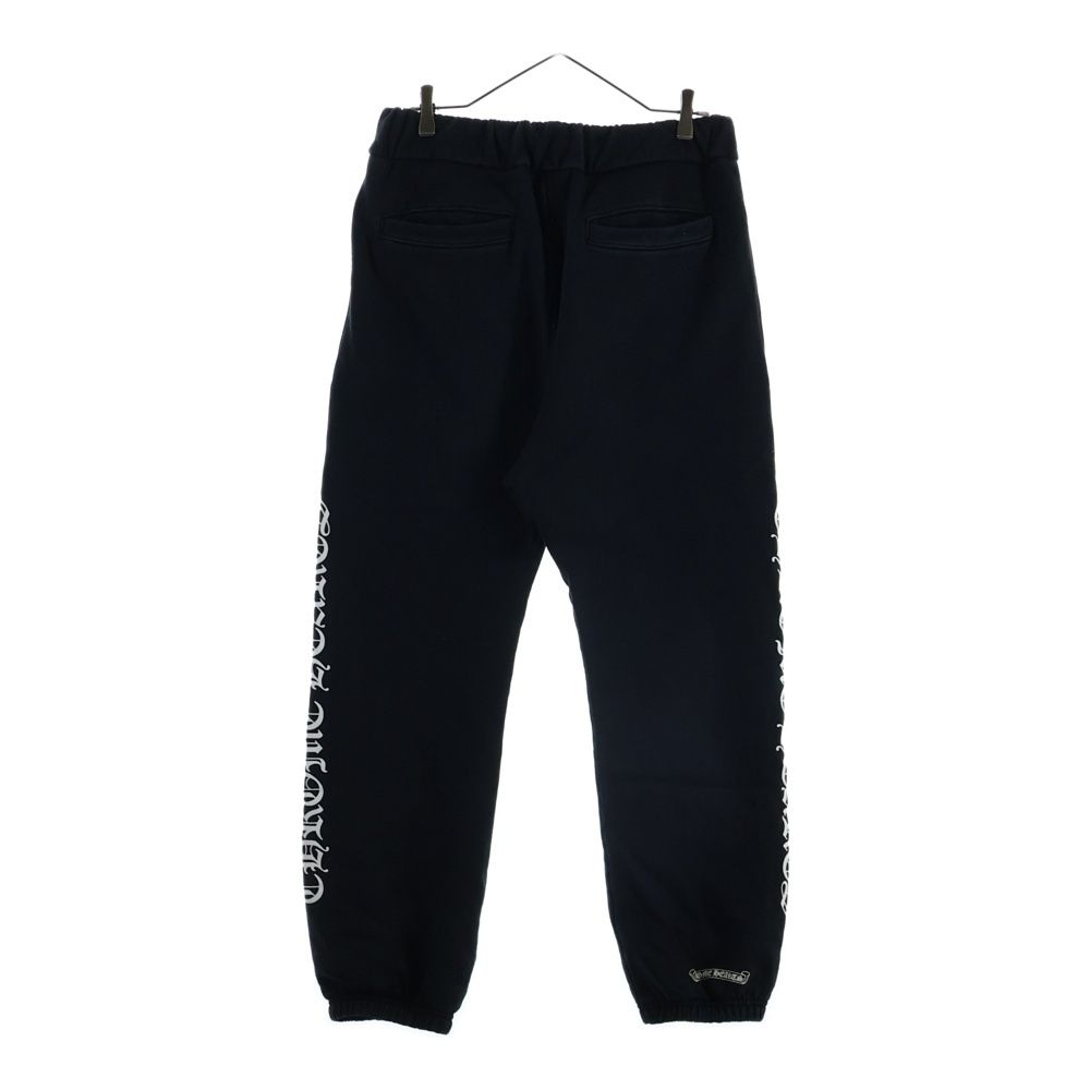 Chrome Hearts Sweatshirt Pants Front Scroll Label Side Logo Print Black — view 2
