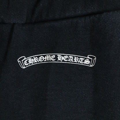 Chrome Hearts Sweatshirt Pants Front Scroll Label Side Logo Print Black — view 7