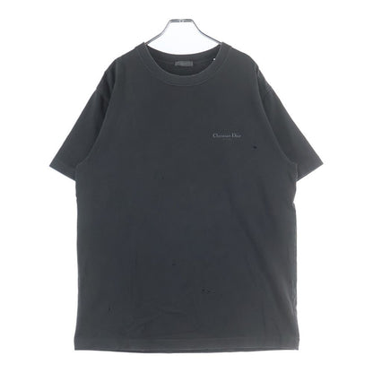 Dior Lilly of the Valley T-shirts Distressed Crew Neck Short Sleeve T-Shirt — view 2