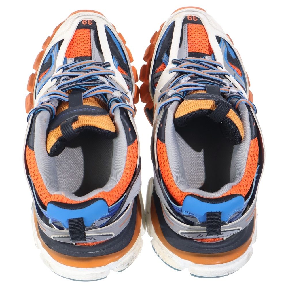 Balenciaga Track Trainers Low Cut Sneakers White Orange Blue — view 4