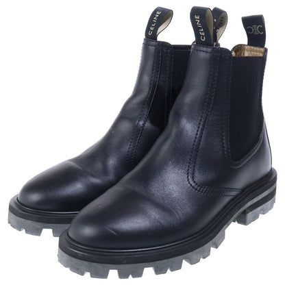Celine Margaret Side Gore Chelsea Boots Black — view 2