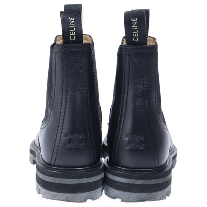 Celine Margaret Side Gore Chelsea Boots Black — view 3