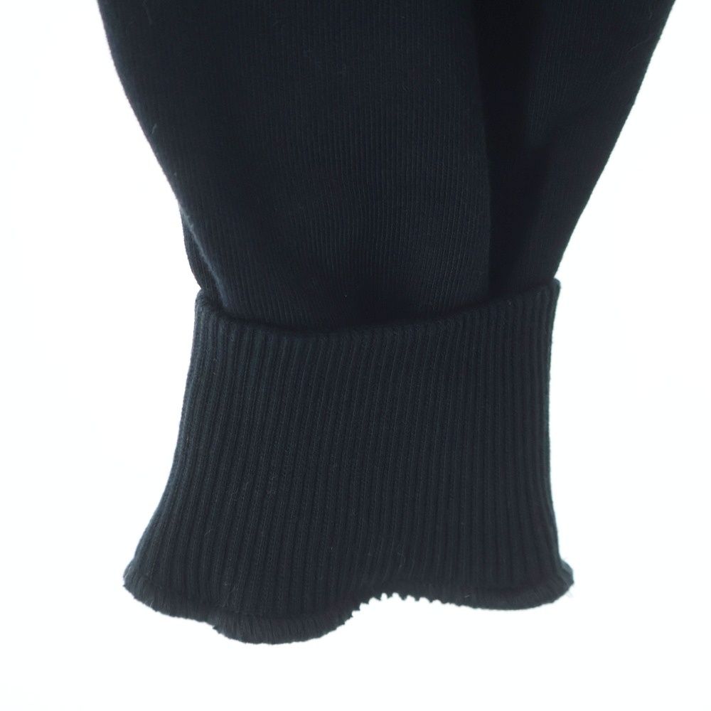 Celine Lou's Hoodie Cotton Fleece Pullover Sweatshirt Black — view 4