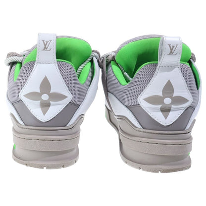 Louis Vuitton LV Skate Line Green Low Cut Sneakers Gray — view 3