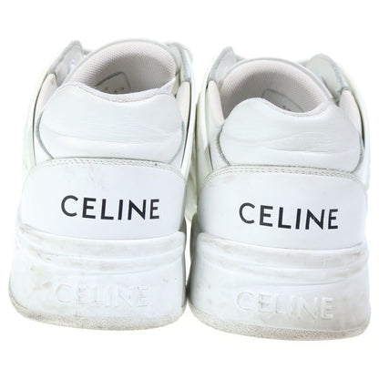 Celine Low Top Sneaker Leather Low Cut Sneakers White — view 3