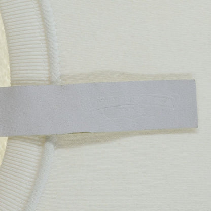 Chrome Hearts Not Crew Neck Sweatshirt Patent Leather Cross Patch White — view 7