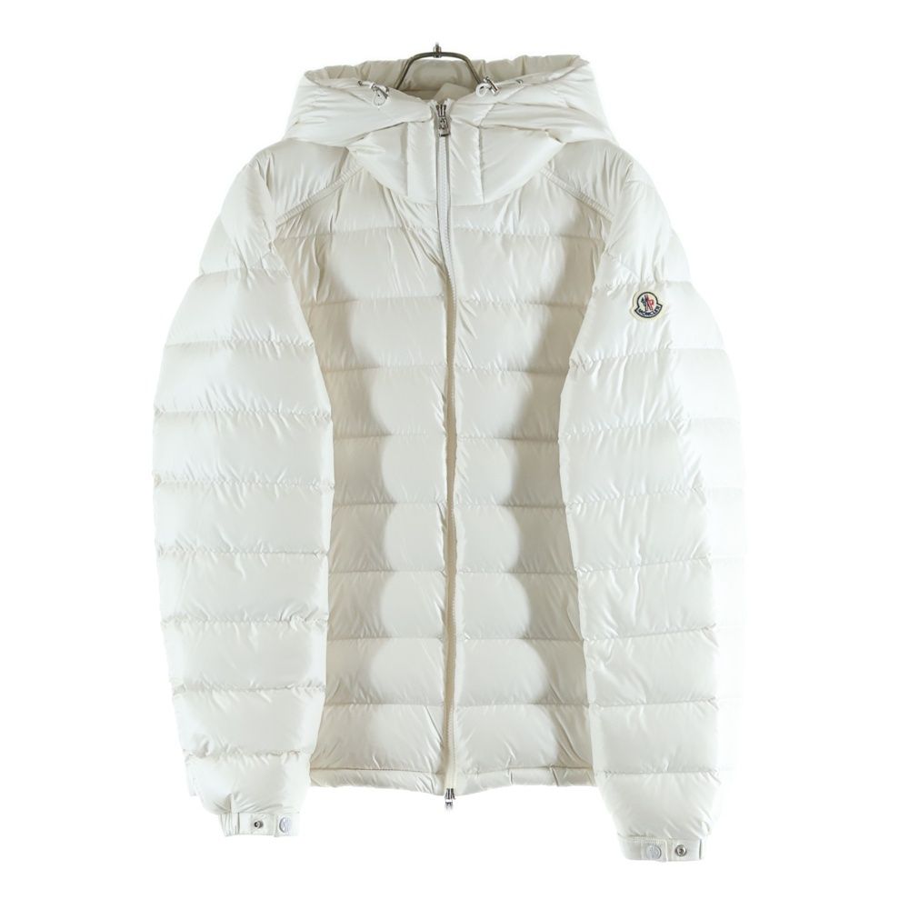 Moncler Besines Short Down Jacket White
