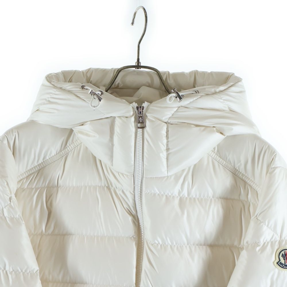 Moncler Besines Short Down Jacket White — view 3